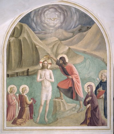 The Baptism of Christ by Fra Angelico